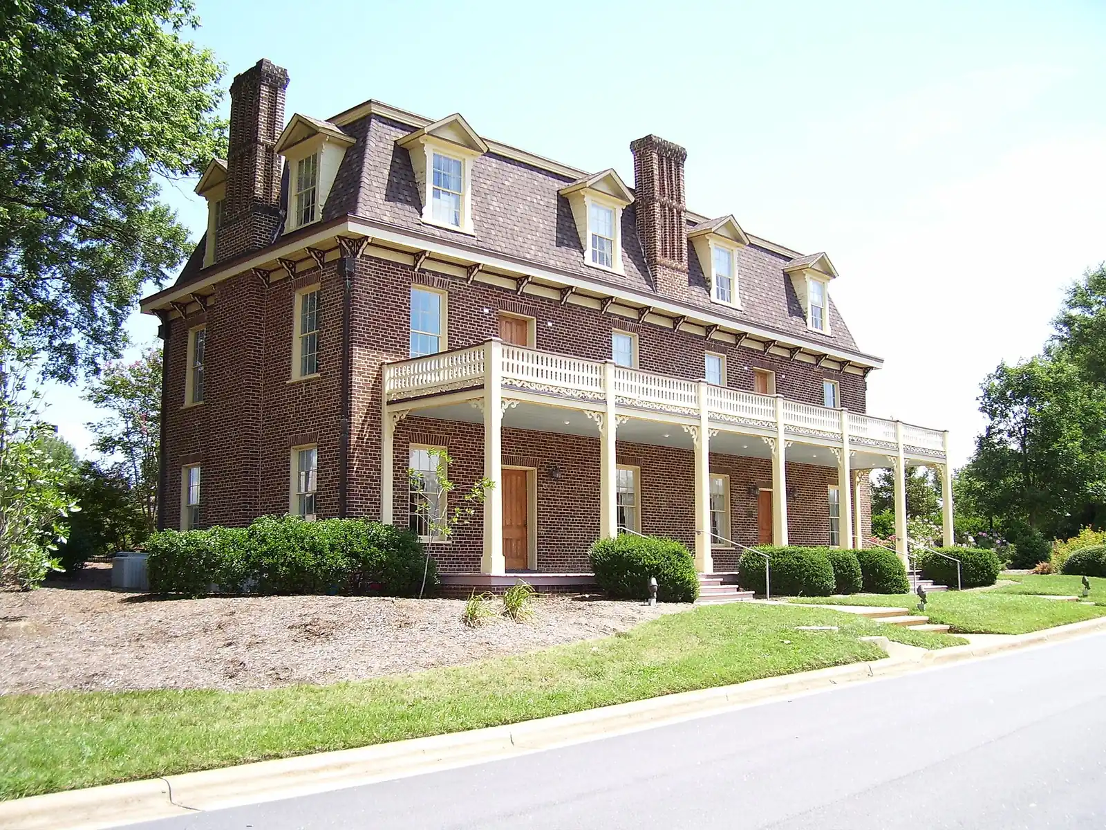 The Page-Walker Hotel, built around 1868 by Cary founder Frank Page and now the Page-Walker Arts and History Center, on Ambassador Loop in downtown Cary.