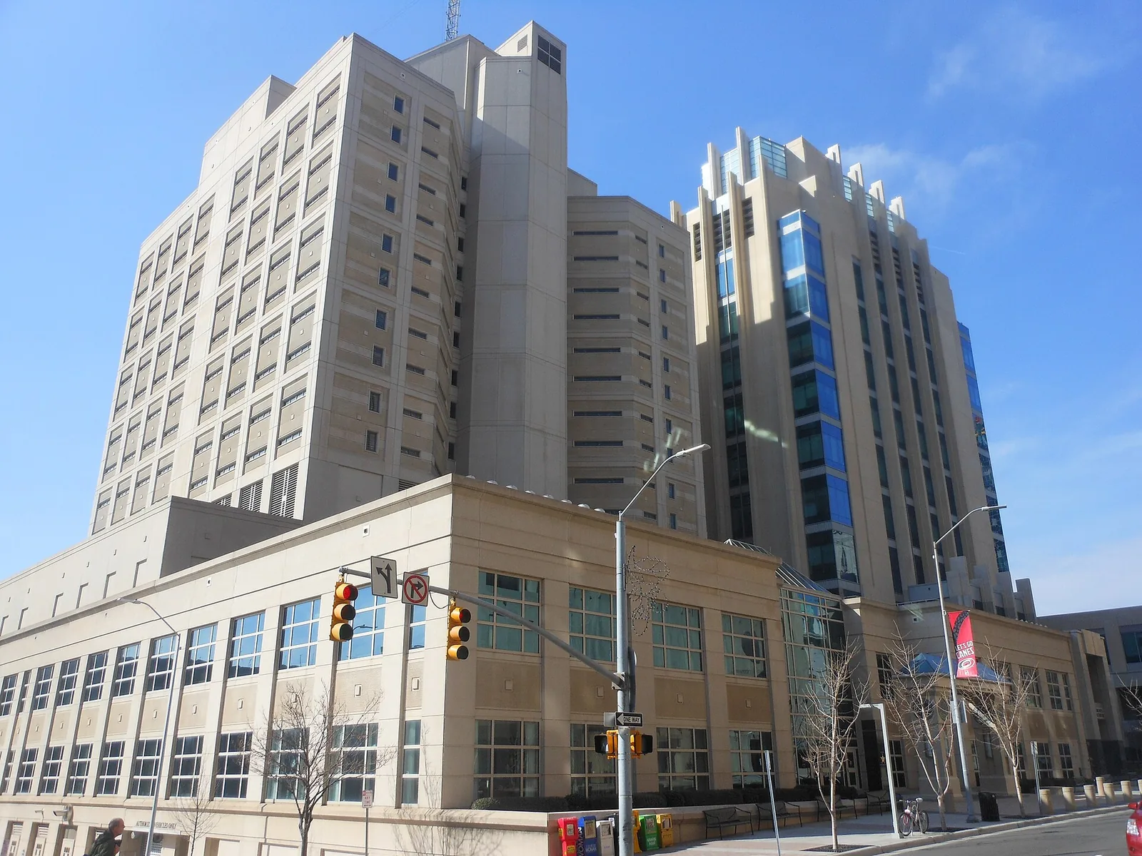The Wake County Justice Center in downtown Raleigh, home to the county's Tax Administration office.